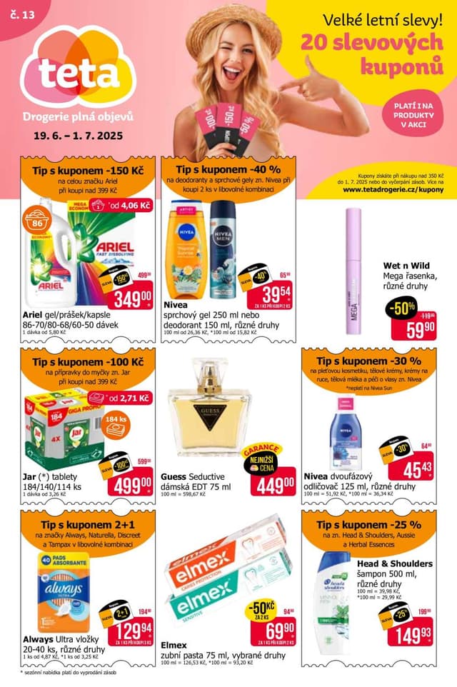 Teta drogerie leták 31.3. - 13.4.